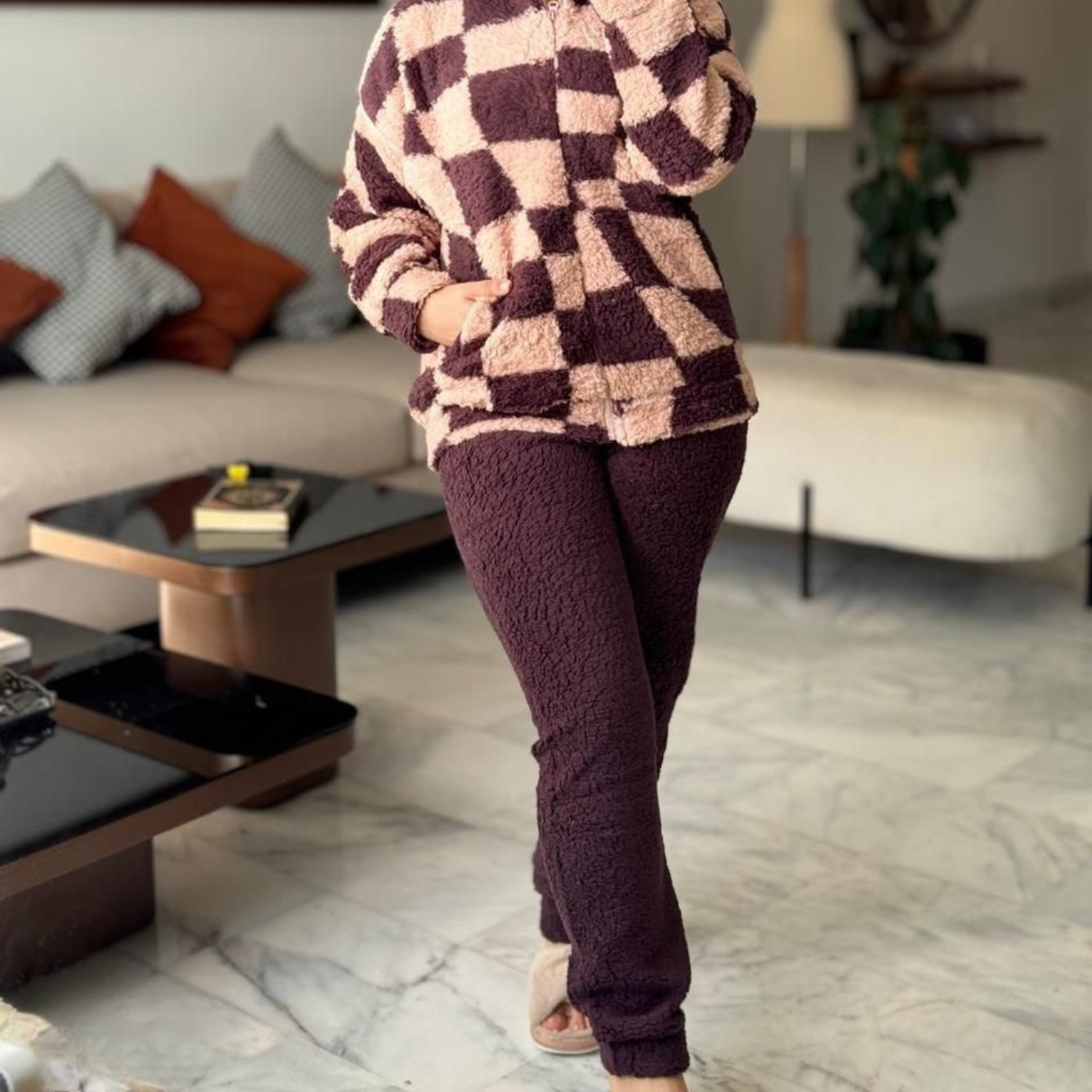 Pyjama en Laine Ultra-Doux – Confort & Chaleur Assurés