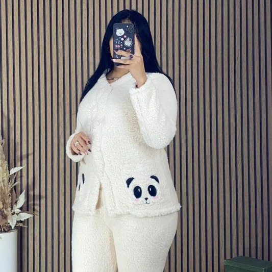 Pyjama en Laine Ultra-Doux – Confort & Chaleur